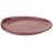 Тарелка 27 х 25 см овальная &quot;Fusion /Брусничный&quot; (2шт.) / 210400