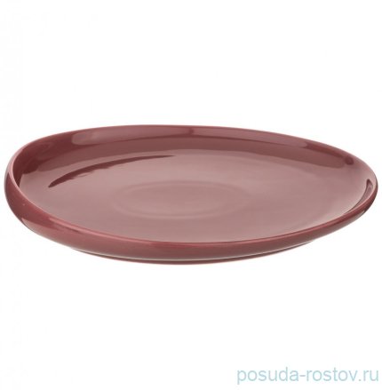 Тарелка 27 х 25 см овальная &quot;Fusion /Брусничный&quot; (2шт.) / 210400
