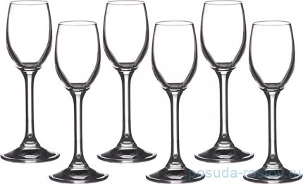Рюмки 65 мл 6 шт &quot;Клара /Без декора&quot; / 005784