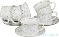 Набор чайных пар 250 мл 6 шт &quot;Полевой цветок&quot; / 193694