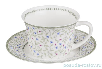 Набор чайных пар 250 мл 6 шт &quot;Полевой цветок&quot; / 193694