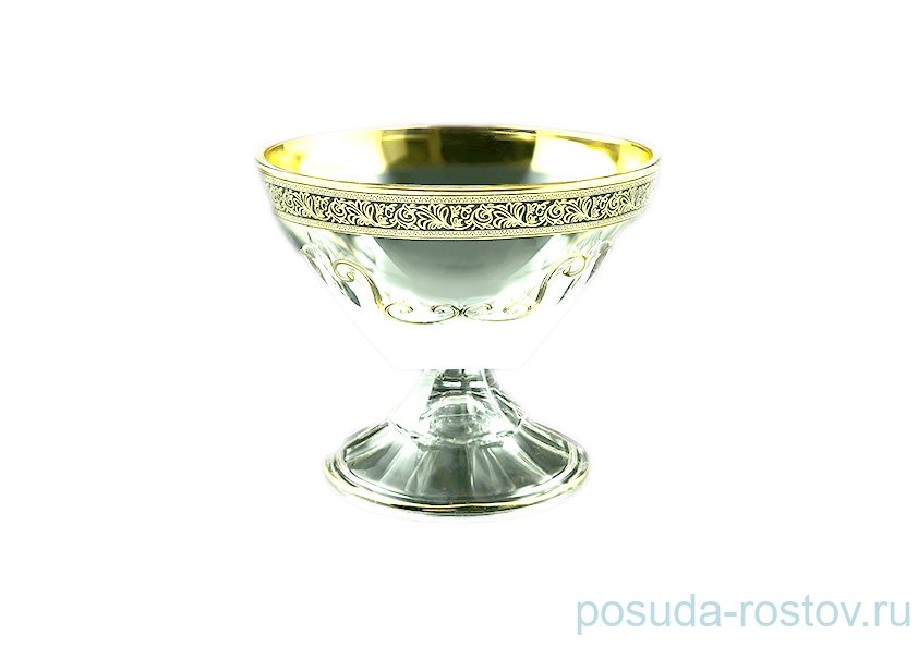 Ваза для конфет 13 см н/н "Astra Gold /Блэк" / 107125