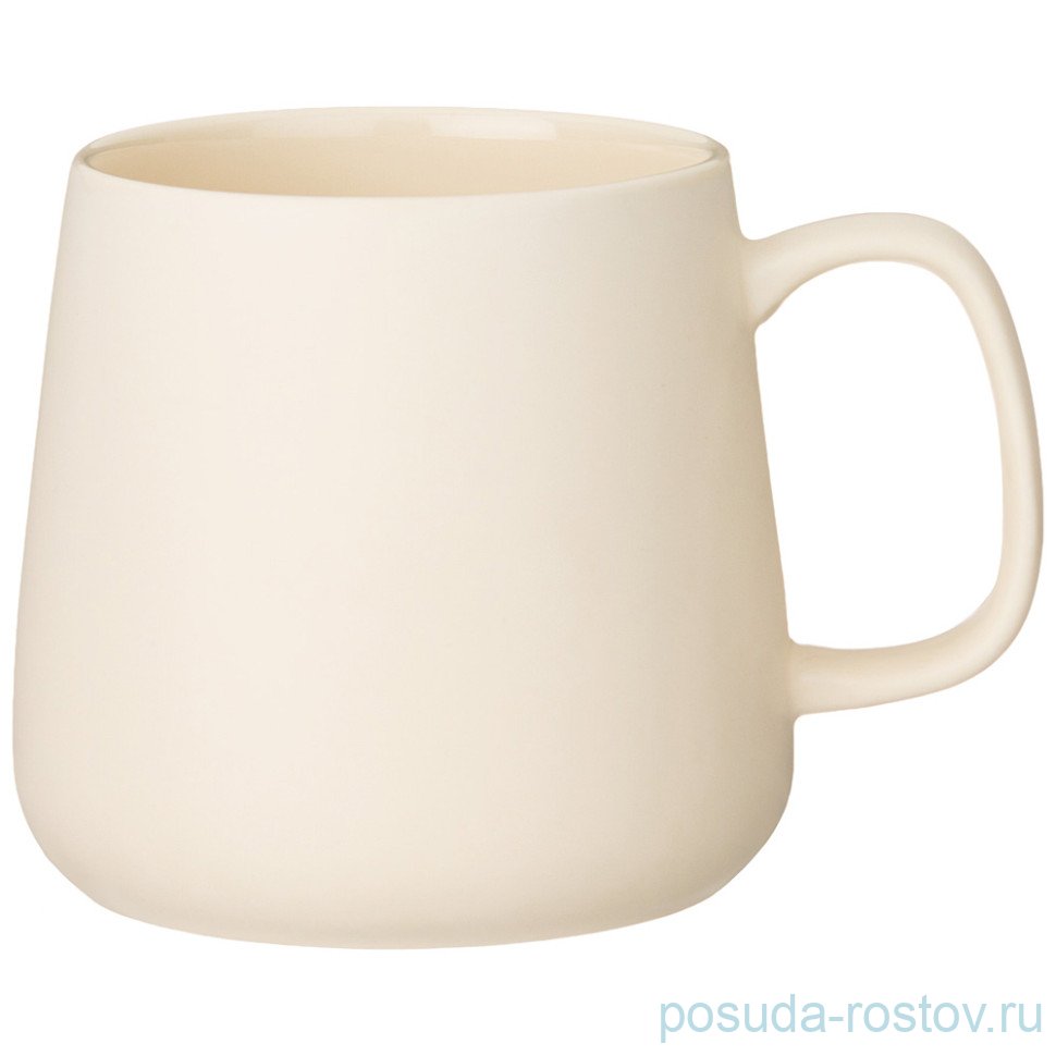 Кружка 420 мл светло-бежевая "Tendy" / 335594