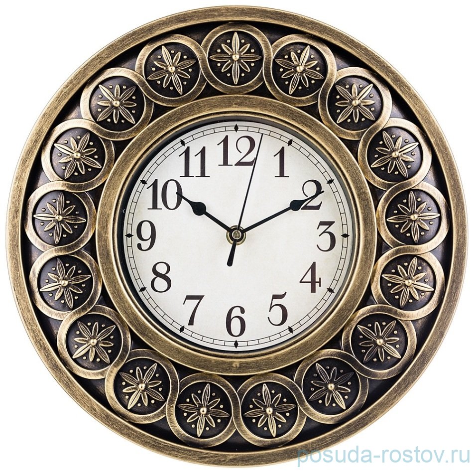 Часы настенные 30 см кварцевые "royal house" / 187958