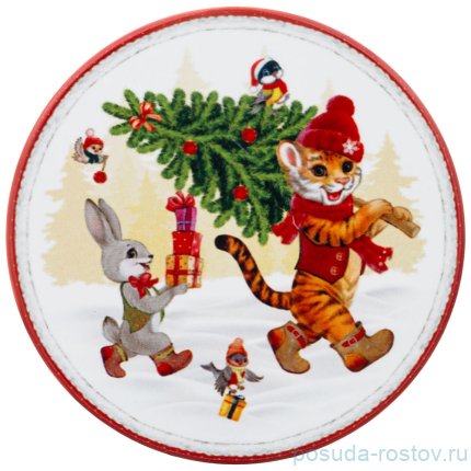 Подставка под горячее 10,3 см &quot;веселые друзья&quot; / 262781