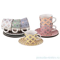 Набор кофейных пар 100 мл 6 шт &quot;Эдельвейс&quot; / 187074