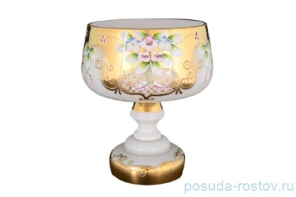Конфетница 18 см н/н &quot;Лепка белая&quot; E-V / 065026