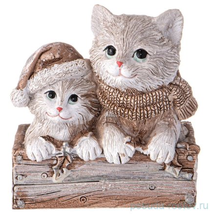 Статуэтка 8 х 7 х 8,5 см &quot;Котики&quot; / 379523