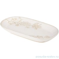 Блюдо 30,2 х 16 х 3,1 см овальное &quot;Pine cones&quot; / 379629