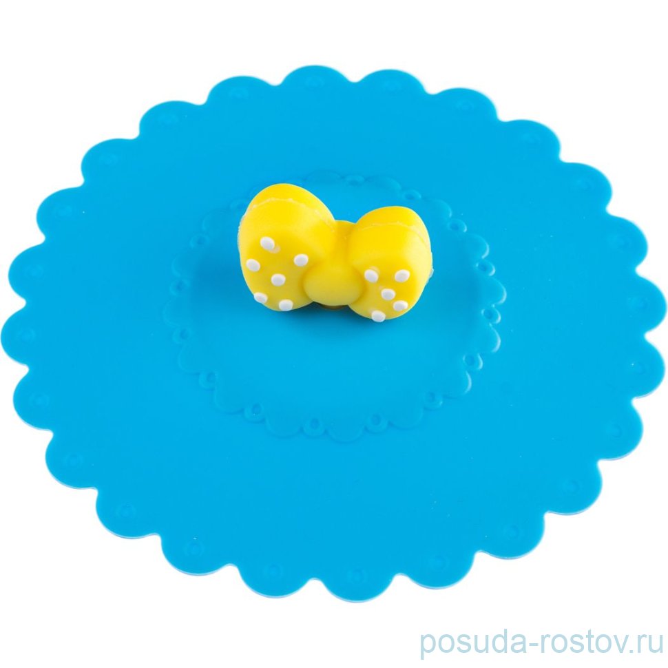 Крышка 10,5 см силиконовая "Бантик" / 193174