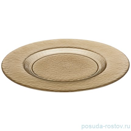 Блюдо 32 см круглое /золото (6шт.) / 271955