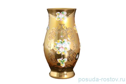 Ваза для цветов 22 см &quot;Лепка золотая&quot; / 086708