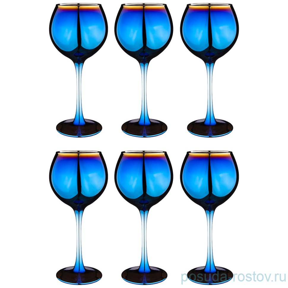 Бокалы для белого вина 280 мл 6 шт "Лавандовый аметист" / 244213 Бокалы для белого вина 280 мл 6 шт "Лавандовый аметист" / 244213