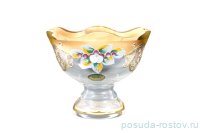 Конфетница 13 см н/н &quot;Лепка золото /волна&quot; / 107837