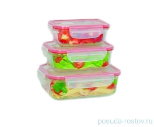 Контейнер 400 мл прямоугольный  Tescoma "FRESHBOX Glass" / 141638
