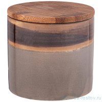 Банка для сыпучих продуктов 265 мл 10 х 9 см &quot;Stroke&quot; / 234813