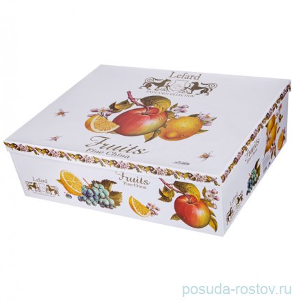 Чайный сервиз на 6 персон 14 предметов &quot;Фрукты&quot; / 280794