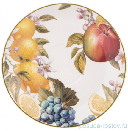 Чайный сервиз на 6 персон 14 предметов &quot;Фрукты&quot; / 280794