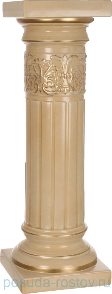 Колонна 78 см персиковая глянец "Кретенс" / 268960 Колонна 78 см персиковая глянец "Кретенс" / 268960