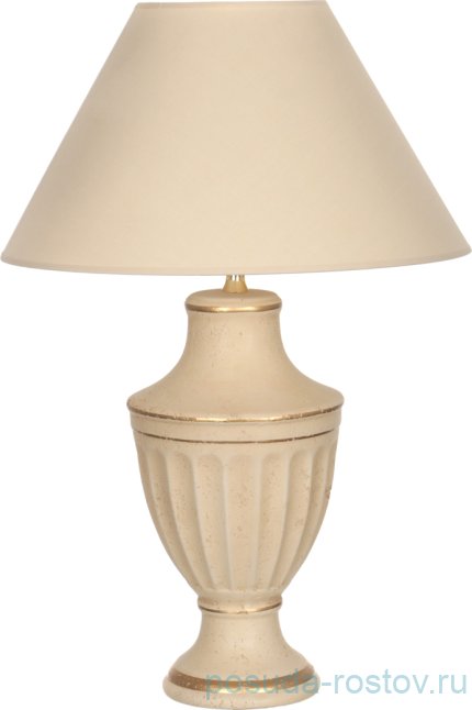 Настольная лампа 62 см с абажуром бежевая &quot;Романо&quot; / 193596