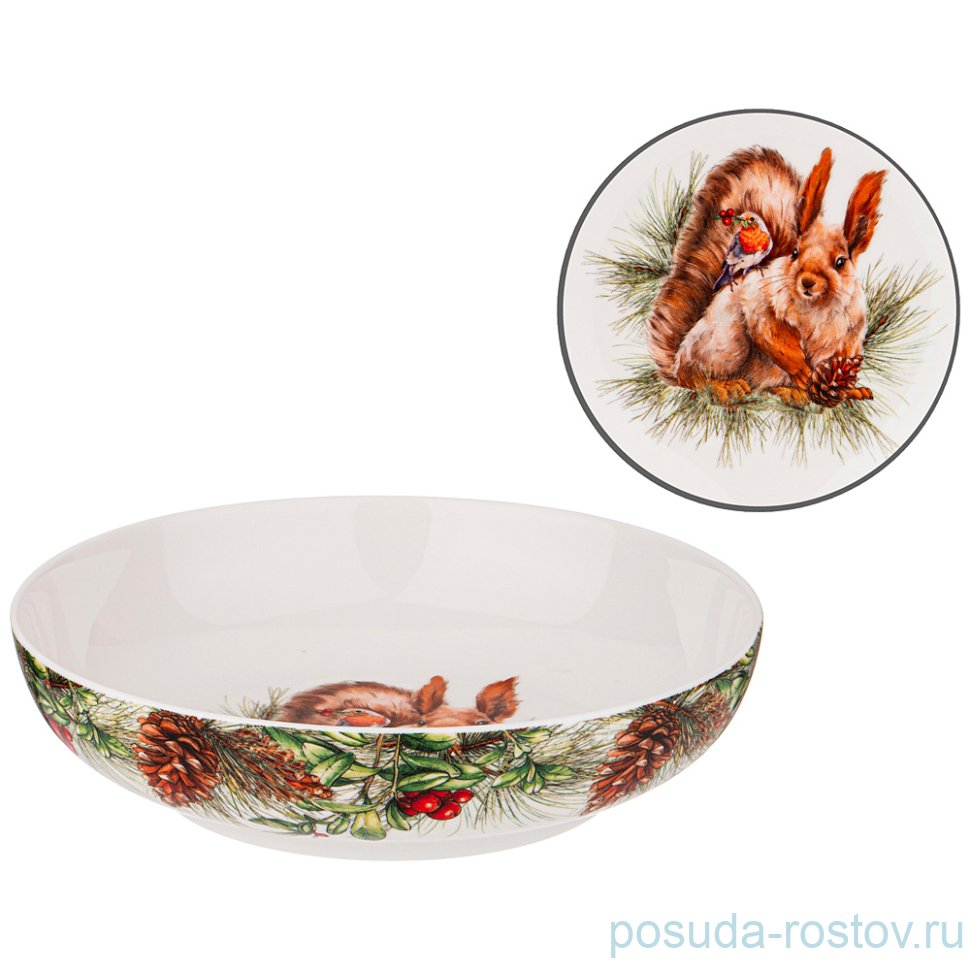 Салатник 18 см "Лесная сказка /Белка" / 270766