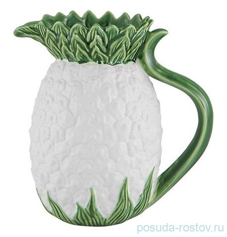Кувшин для воды 1,75 л бело-зеленый "Ананас" / 301122 Кувшин для воды 1,75 л бело-зеленый "Ананас" / 301122