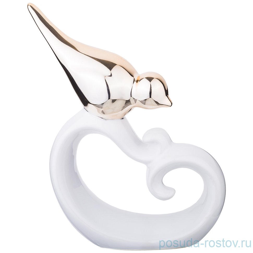 Статуэтка 17 х 6 хъ 21 см "Птички /Золотая коллекция" / 193049