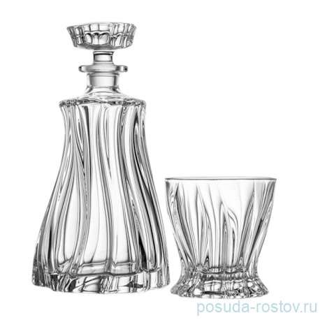 Набор для виски 7 предметов (графин 650 мл + 6 стаканов по 280 мл) "Plantica /Без декора"  / 133316 Набор для виски 7 предметов (графин 650 мл + 6 стаканов по 280 мл) "Plantica /Без декора"  / 133316