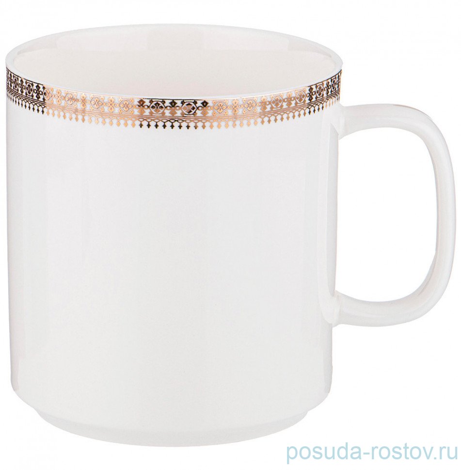 Кружка 400 мл "croun /золото" / 285121