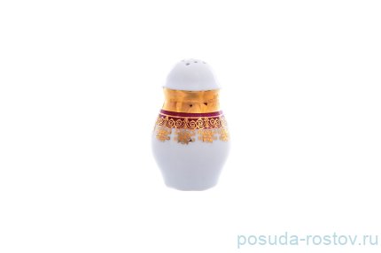 Прибор для специй Солонка &quot;Констанция /Малиновая полоса с золотом&quot; / 149830