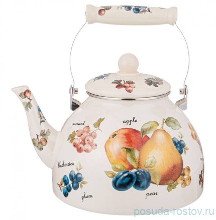 Чайник 4 л эмалированный &quot;Фрукты&quot; / 274417