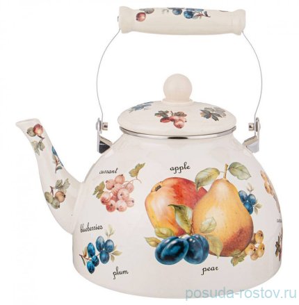 Чайник 4 л эмалированный &quot;Фрукты&quot; / 274417