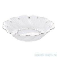 Набор салатников 13,5 см 6 шт &quot;Соната /Платиновые цветочки&quot; / 366345