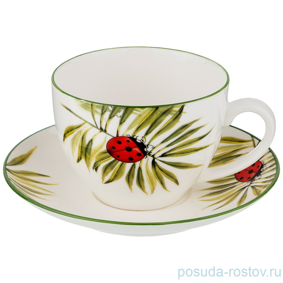 Чайная пара 250 мл 1 шт "леди-баг" / 190296