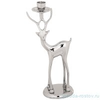 Подсвечник 11 х 7,5 х 26,5 см латунь &quot;Lefard /Олень&quot; / 193295