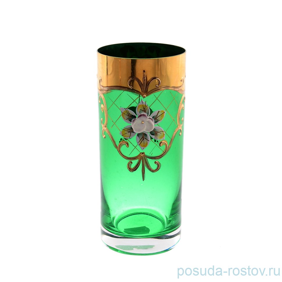Стаканы для воды 6 шт "Лепка зеленая" / 149738
