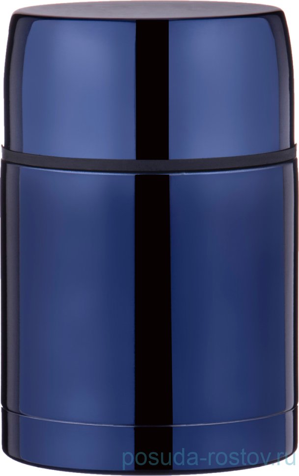 Термос 750 мл синий /с широким горлом "Agness" / 195875 Термос 750 мл синий /с широким горлом "Agness" / 195875