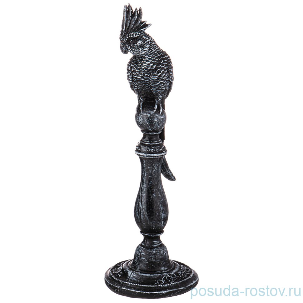 Фигурка интерьерная 12 х 33 см "Попугай" /патина / 271947