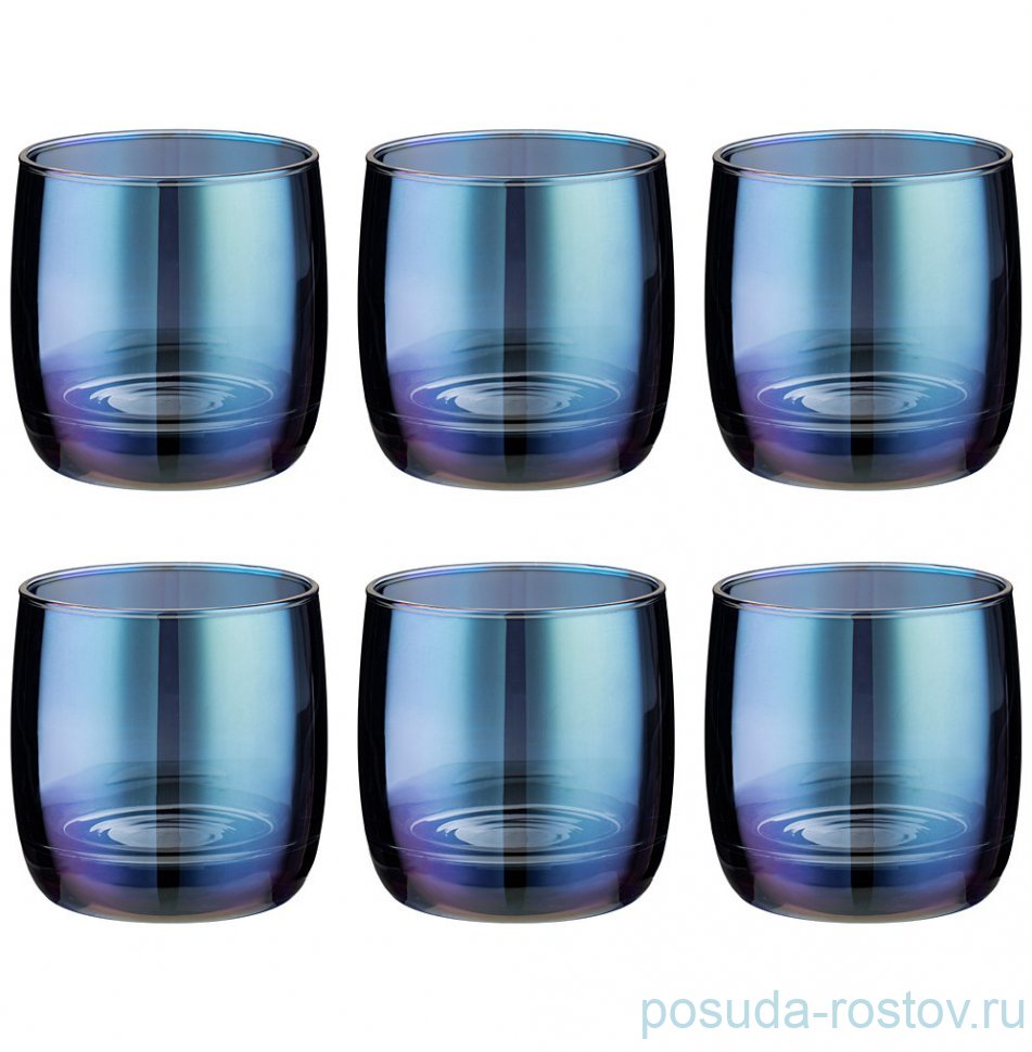 Стаканы для виски 310 мл 6 шт "Блюберри" / 307538 Стаканы для виски 310 мл 6 шт "Блюберри" / 307538