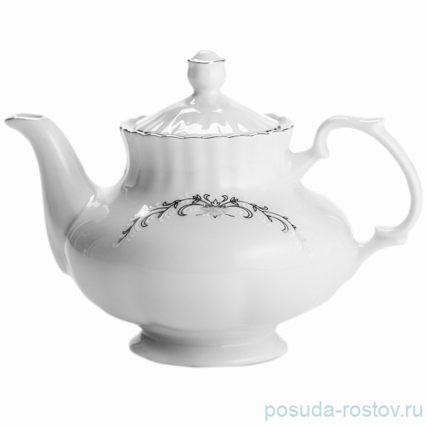 Заварочный чайник 1,6 л  "Ивона /Серый орнамент" / 152982