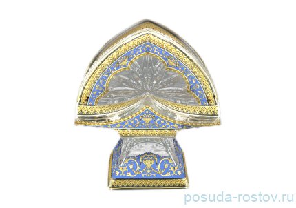 Салфетница 11 см н/н &quot;Astra Gold /Синяя&quot; / 107174
