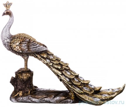 Статуэтка 34,5 х 13 х 27 см &quot;Павлин /Махараджи&quot; / 254713