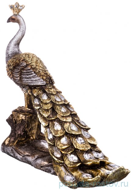 Статуэтка 34,5 х 13 х 27 см &quot;Павлин /Махараджи&quot; / 254713