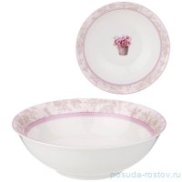 Тарелка 650 мл глубокая &quot;Тюльпаны&quot; / 338170