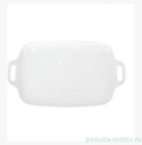 Блюдо 25,5 х 15 х 1,5 см прямоугольное с ручками &quot;Маршмеллоу&quot; / 327826