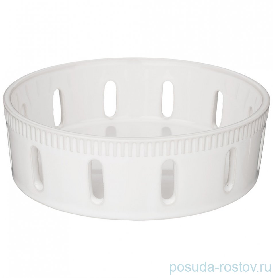 Конфетница 16 х 5 см белая "Soul kitchen" / 301515 Конфетница 16 х 5 см белая "Soul kitchen" / 301515