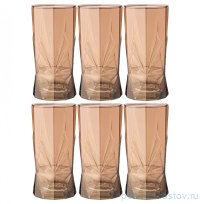 Стаканы для воды 450 мл 6 шт &quot;Roch /Гречишный мед&quot; / 329990