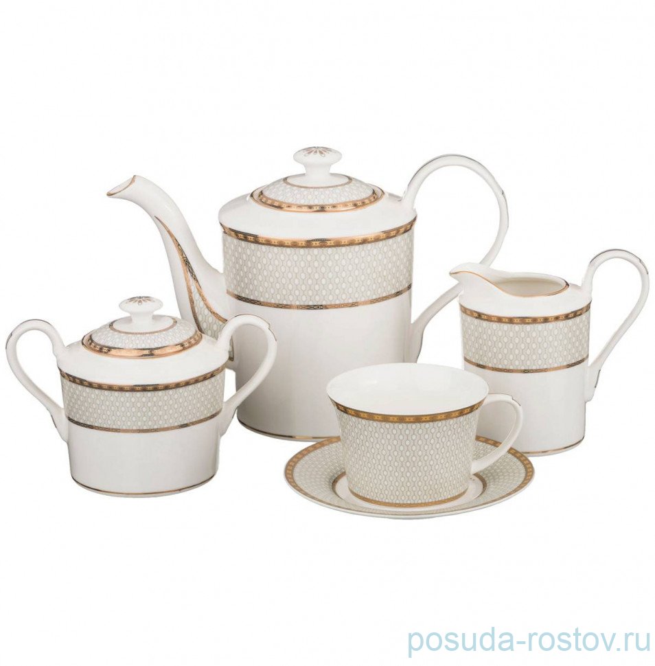Чайный сервиз на 6 персон 15 предметов "Classic" / 193742 Чайный сервиз на 6 персон 15 предметов "Classic" / 193742