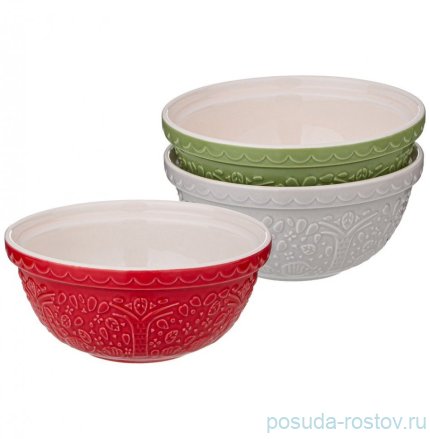 Набор салатников 14 см 3 шт  &quot;Kitchen passion&quot; / 348751