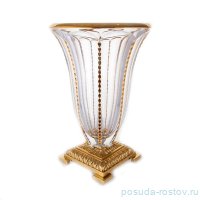Ваза для цветов 33,6 см н/н бронза &quot;Champaigh /86J73 /С золотом&quot; / 140961